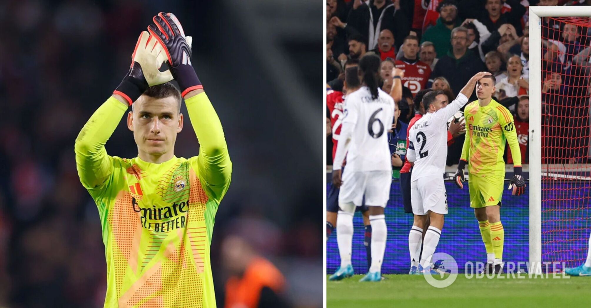 'Everyone saw what I can do': goalkeeper of the Ukraine national team reacts to new contract with Real Madrid for the first time