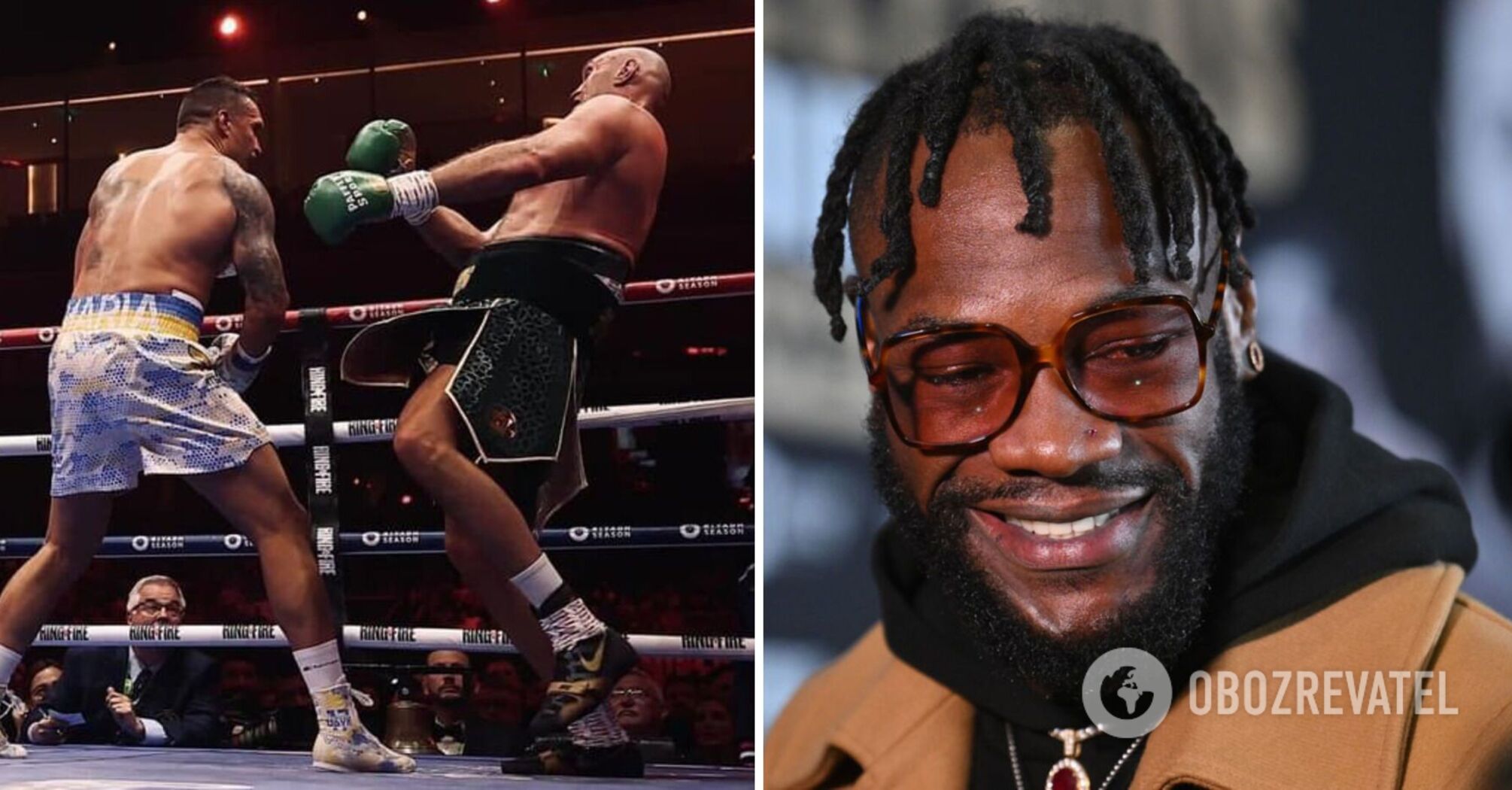 "Został okradziony": Wilder przedstawił przewidywania na rewanż Usyk - Fury