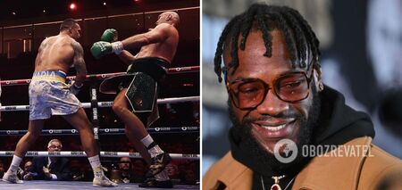 "Został okradziony": Wilder przedstawił przewidywania na rewanż Usyk - Fury