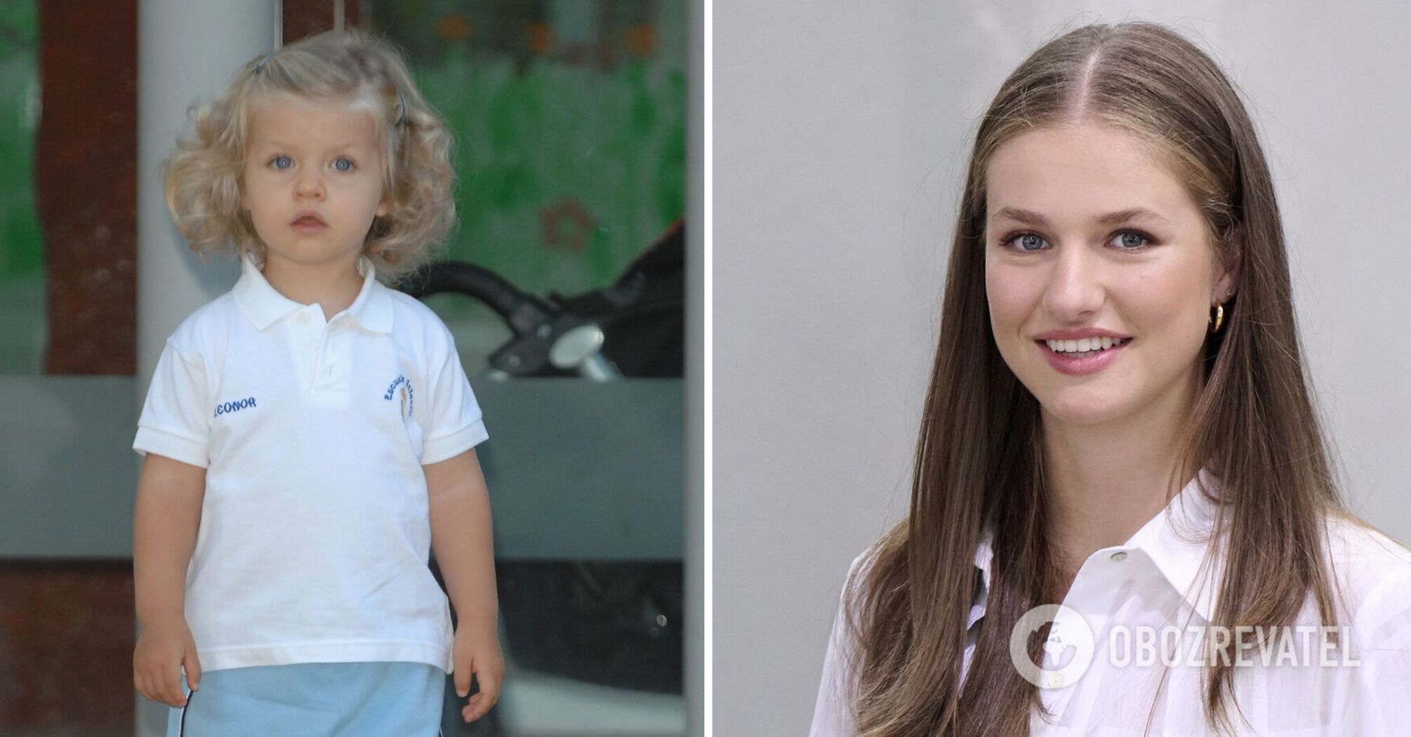 How the Crown Princess Leonor of Spain, who has been accustomed to the paparazzi's lenses since she was in diapers, has changed over the years. Photo