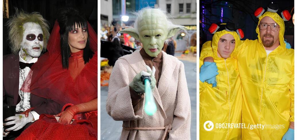 Beautiful to the goosebumps: top 12 outrageous celebrity Halloween costumes. Photo