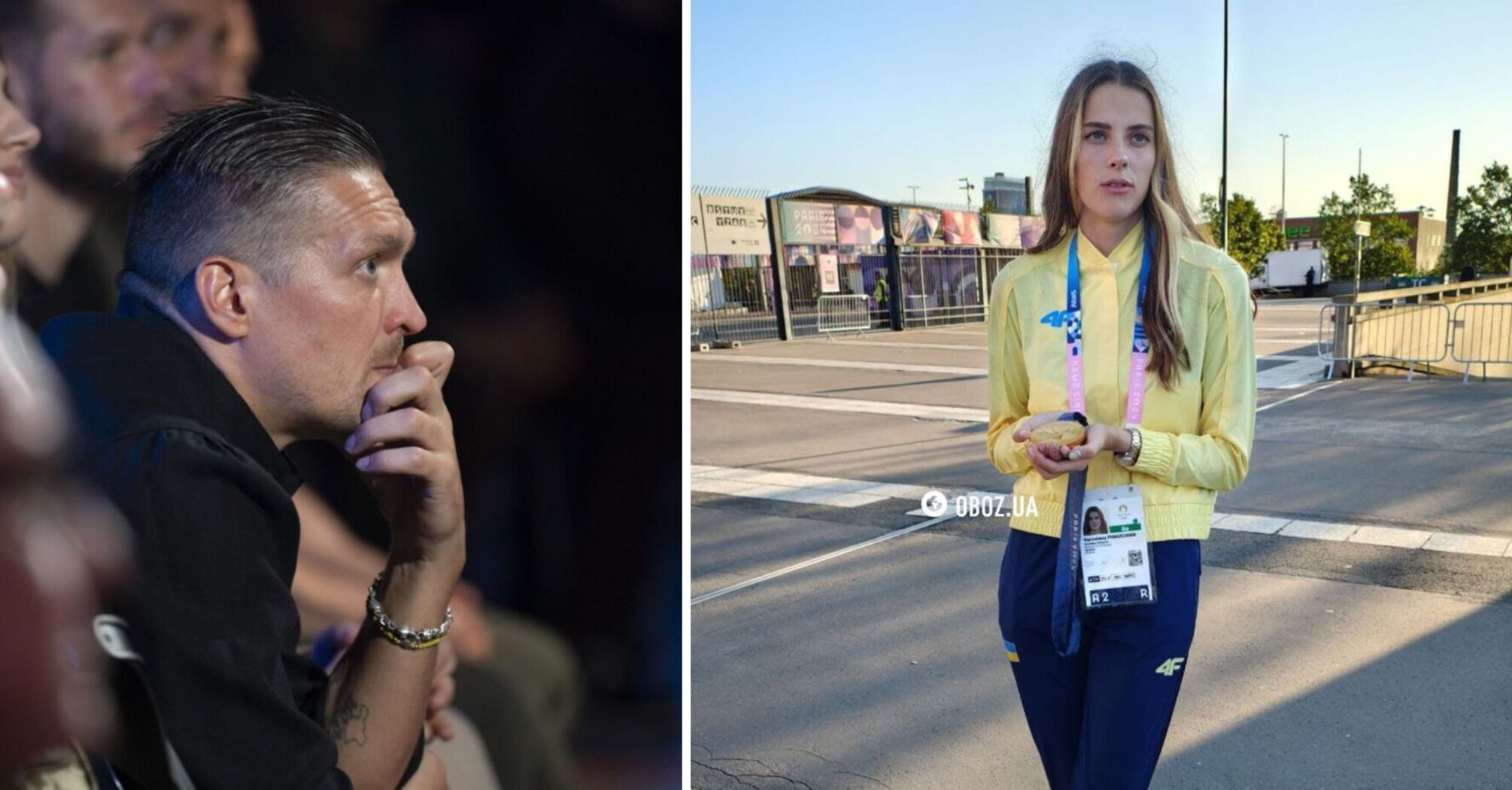 'And suddenly I see...' Mahuchikh told how she met Usyk and how he surprised her