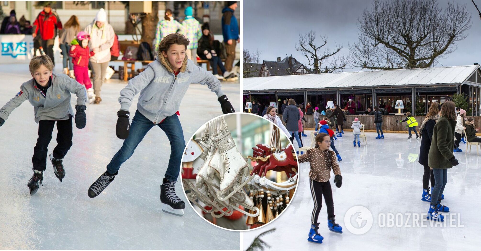 The most famous skating rinks in the world the size of which will surprise you. Photo