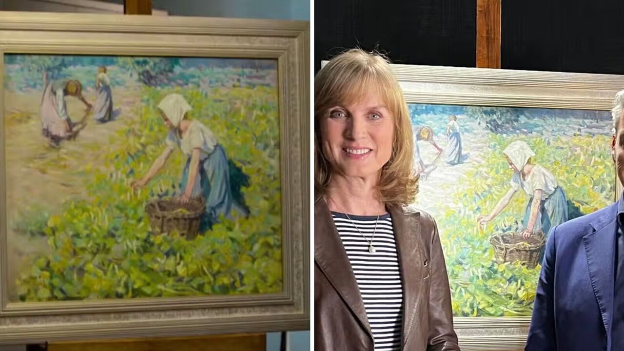 A painting bought at an auction in London turned out to be a lost masterpiece worth about 16 million hryvnias. Photo.