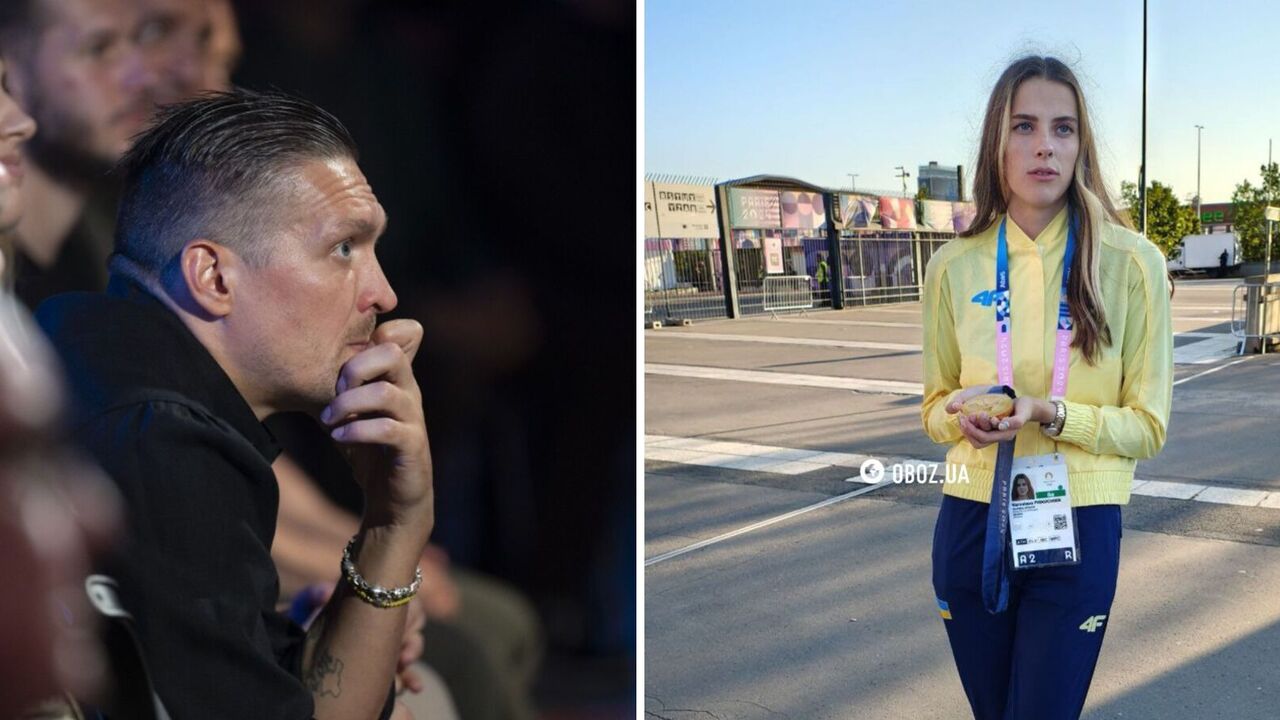 "And suddenly I see..." Mahuchikh told how she met Usyk and how he surprised her