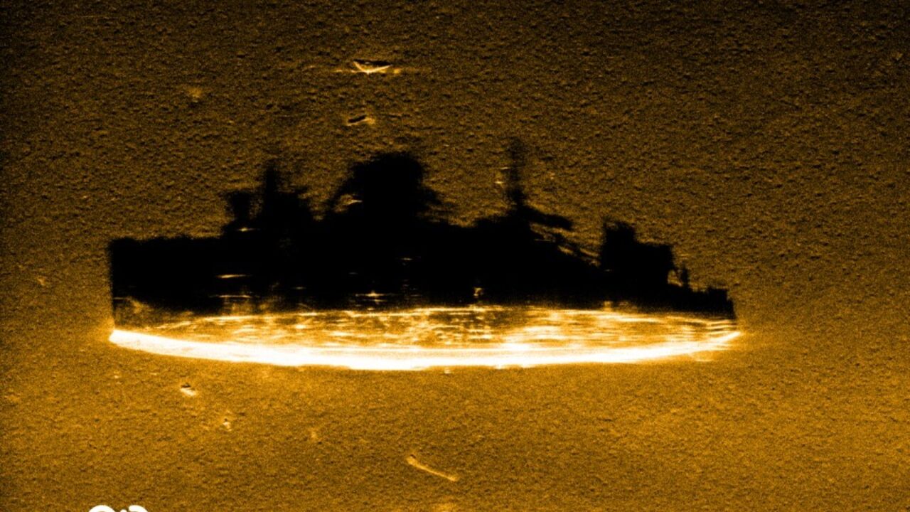 Scientists have found the wreckage of 'Ghost Ship of the Pacific' that was deliberately sunk 78 years ago. Photo