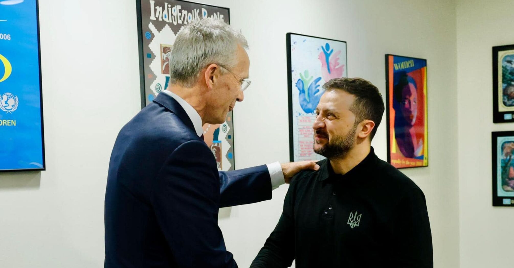 Stoltenberg talks about "difficult conversation" with Zelenskyy after full-scale war