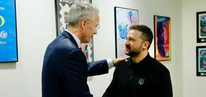 Stoltenberg talks about "difficult conversation" with Zelenskyy after full-scale war