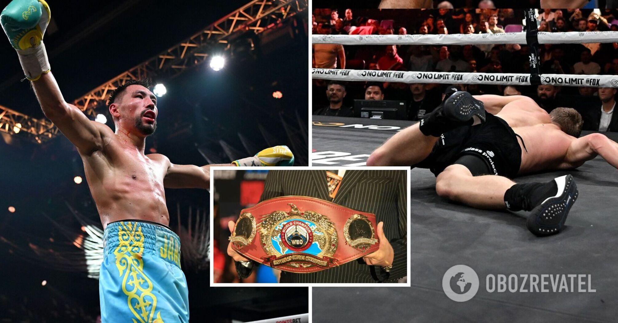 The undefeated WBO champion will be stripped of his title after knocking out a Russian in the ring. Video