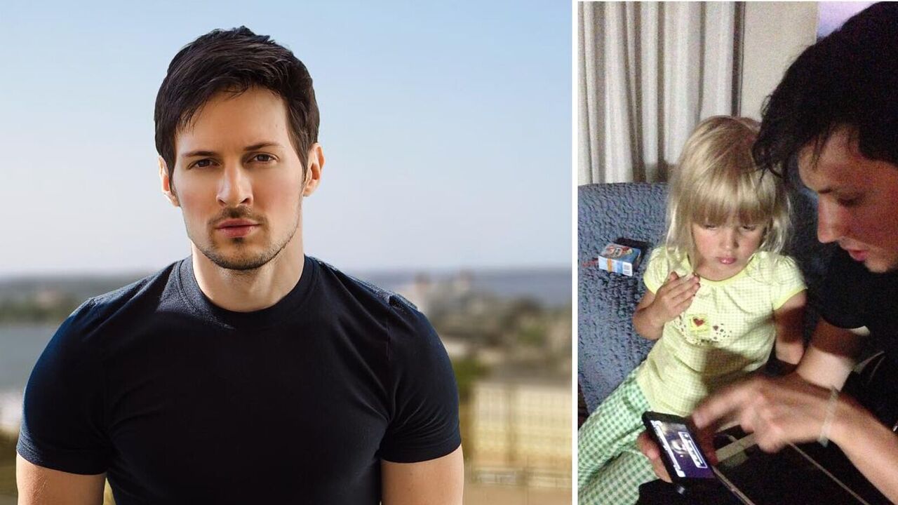 Pavel Durov shows his eldest daughter for the first time. Photo
