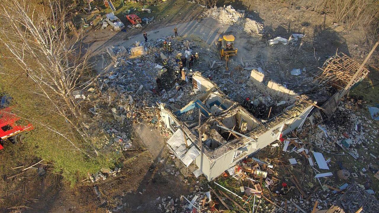 Exactly one year ago, Russia killed 59 Hroza residents near Kupiansk in a missile attack. Photo