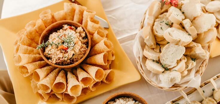 Herring and processed cheese spread: perfect for breakfast sandwiches
