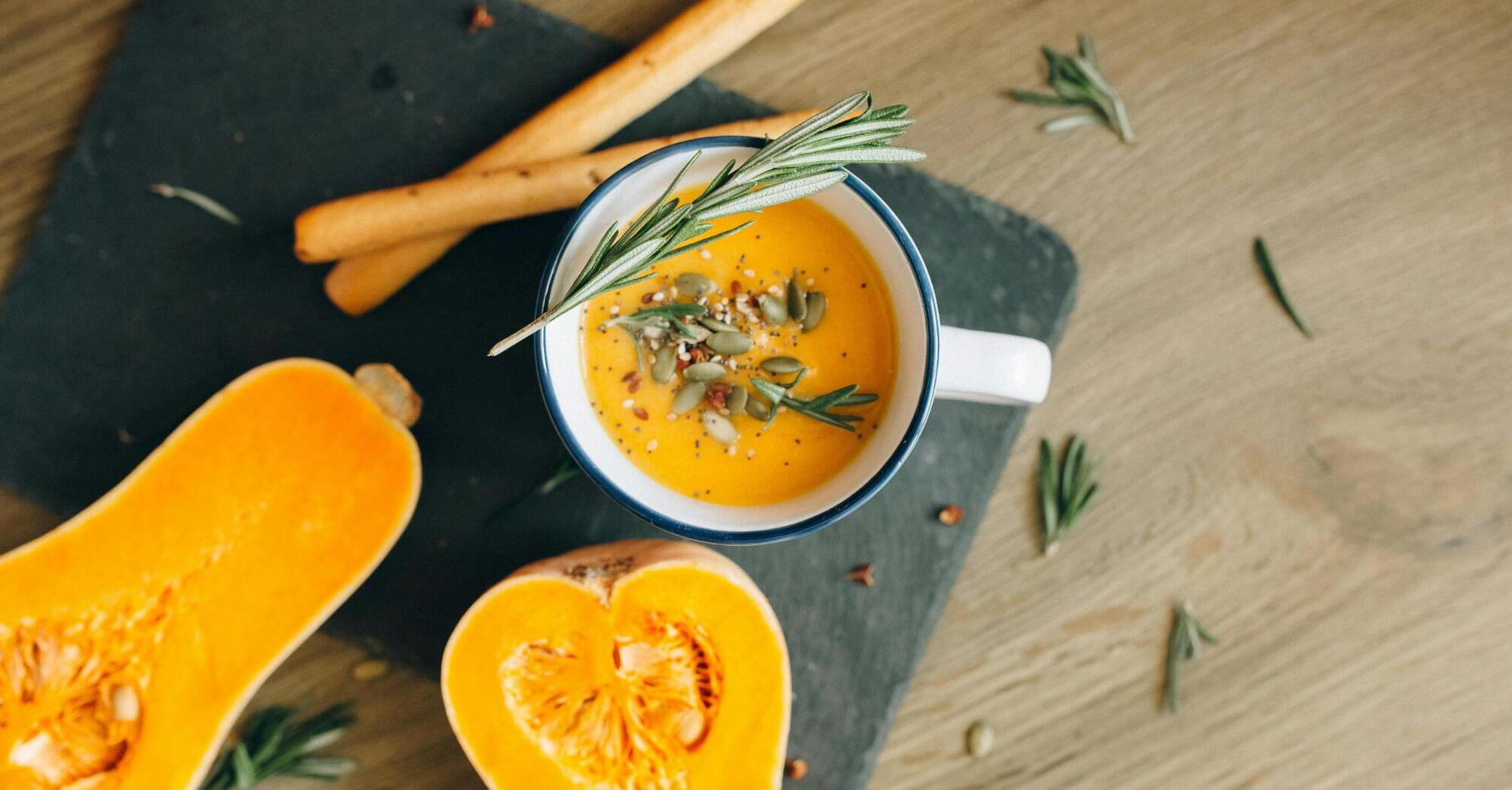 Tender pumpkin cream soup: what to add to the dish to make it spicy