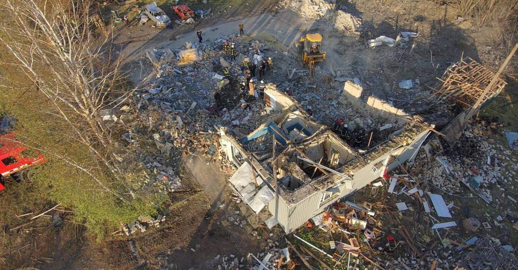 Exactly one year ago, Russia killed 59 Hroza residents near Kupiansk in a missile attack. Photo