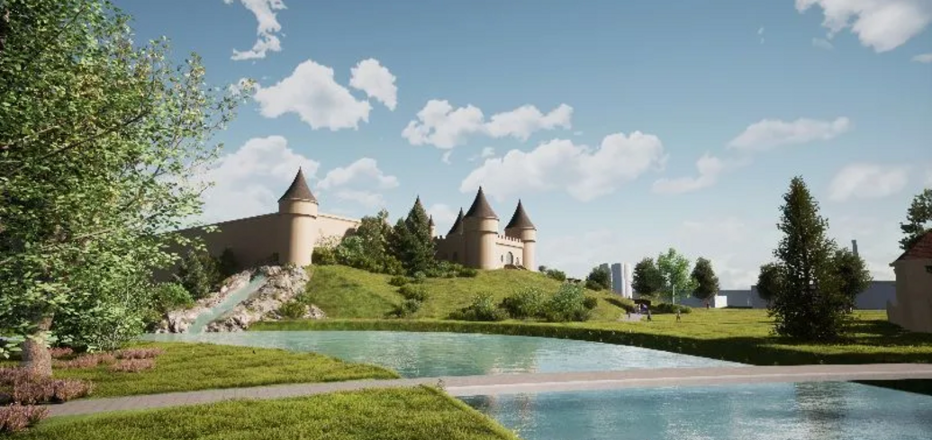 A theme park with a huge castle and rides will appear in Europe: where and when will it open