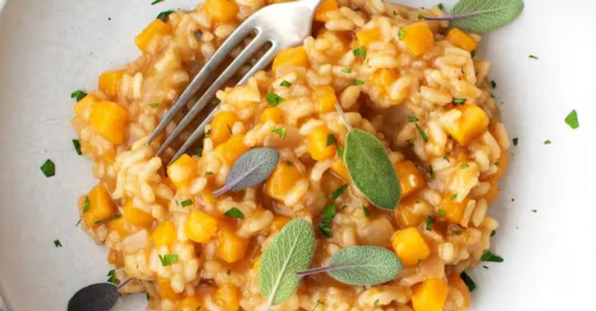 Оранжевое ризотто