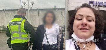 She rejoiced at the rocket attack and called Ukrainians rats: a fan of the "Russian world" from the "DPR" was detained in Kyiv. Photos and videos