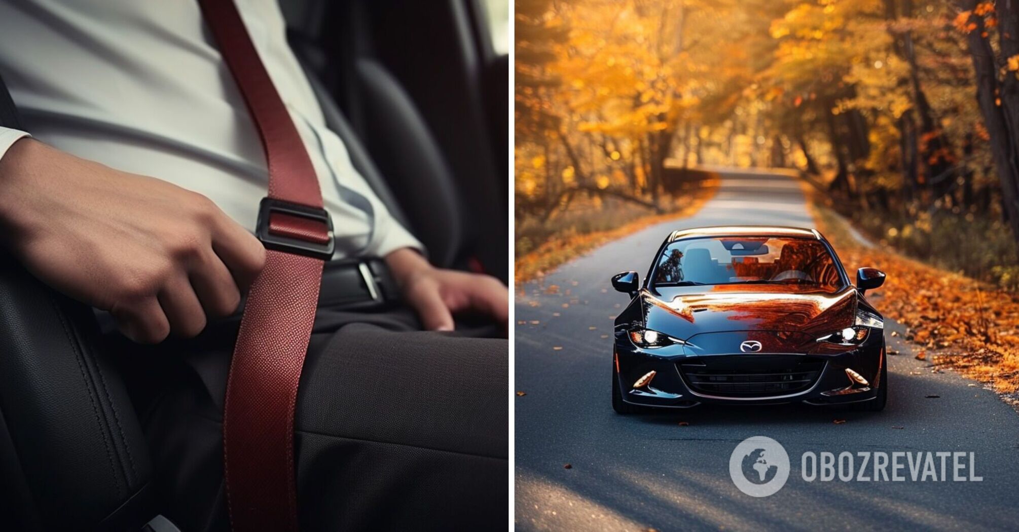 "Secret" button found on car seat belts: the web is amazed by its function