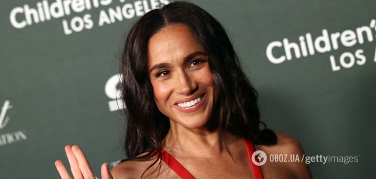 Lady in red. Meghan Markle unexpectedly appeared at a party in Los Angeles and stunned the audience with her image