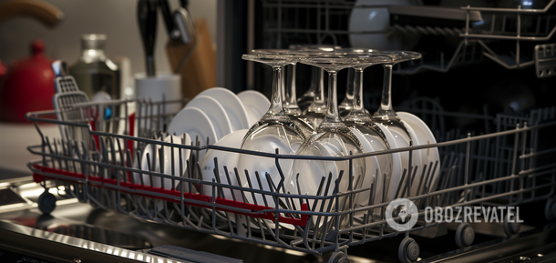 How to avoid white stains on glasses from the dishwasher: instructions