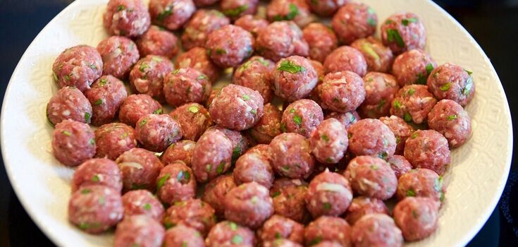 Recipe for meatballs