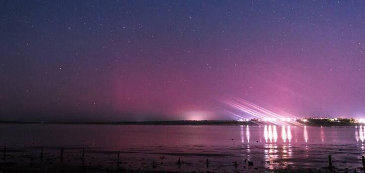 Northern lights spotted over Ukraine: the rare phenomenon could be seen in Odesa and Ivano-Frankivsk regions. Photo