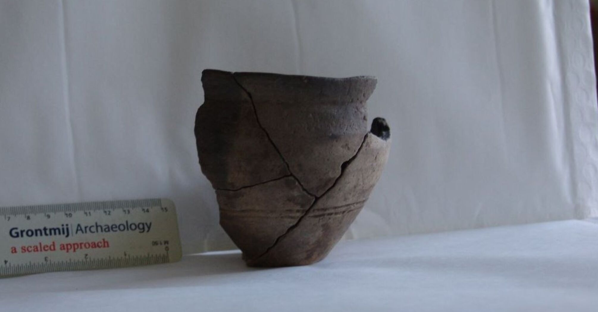 In a village in the Ivano-Frankivsk region, dishes from the Trypillian culture were found. Photo