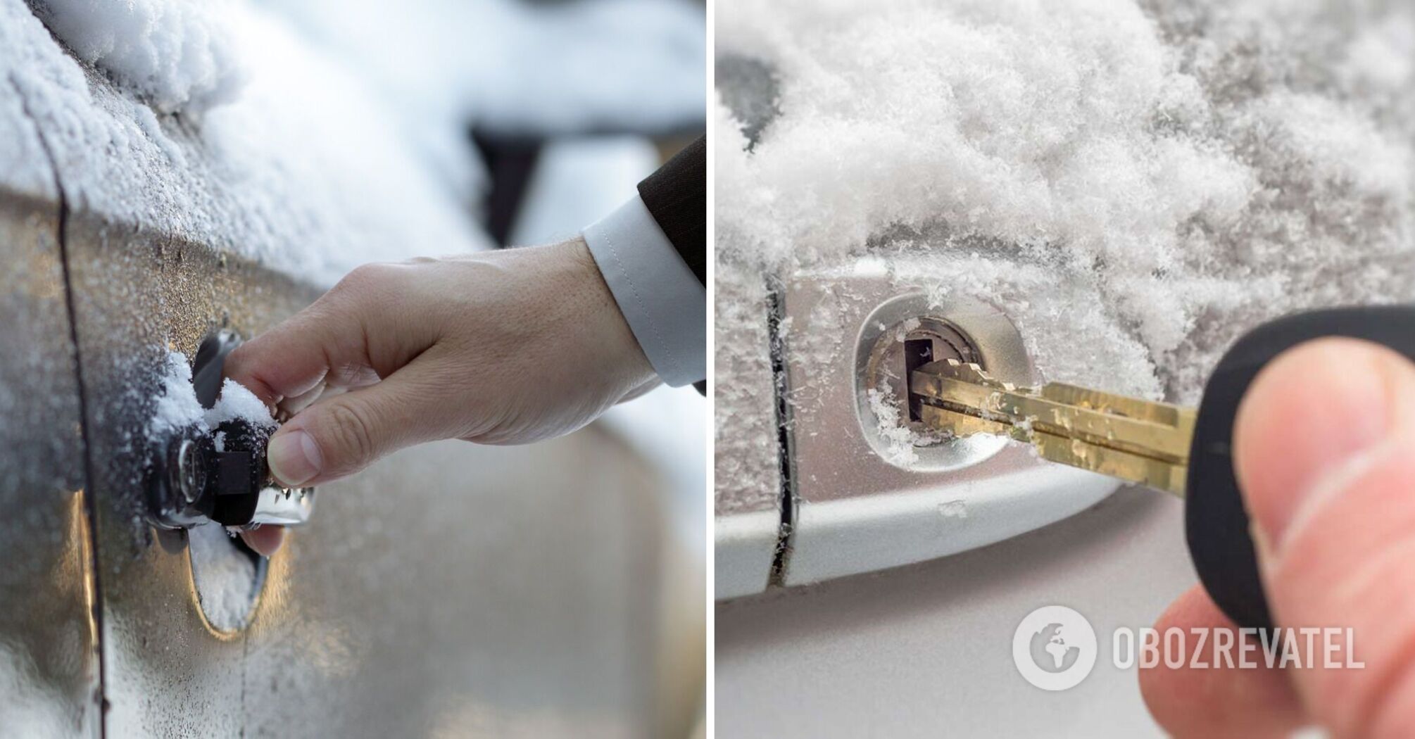 How to open frozen car doors: two quick hacks