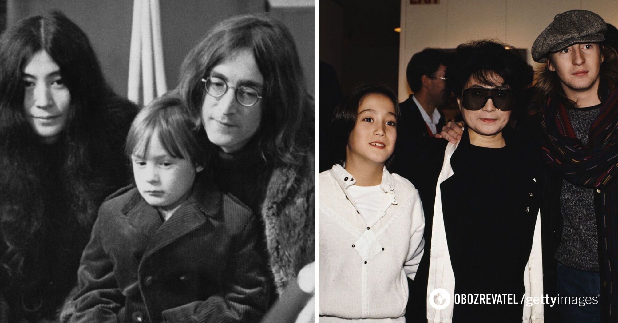 What John Lennon's sons look like and what kind of vow one of them broke for Ukraine. Photo