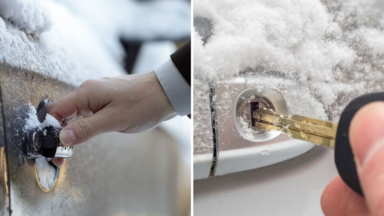 How to open frozen car doors: two quick hacks