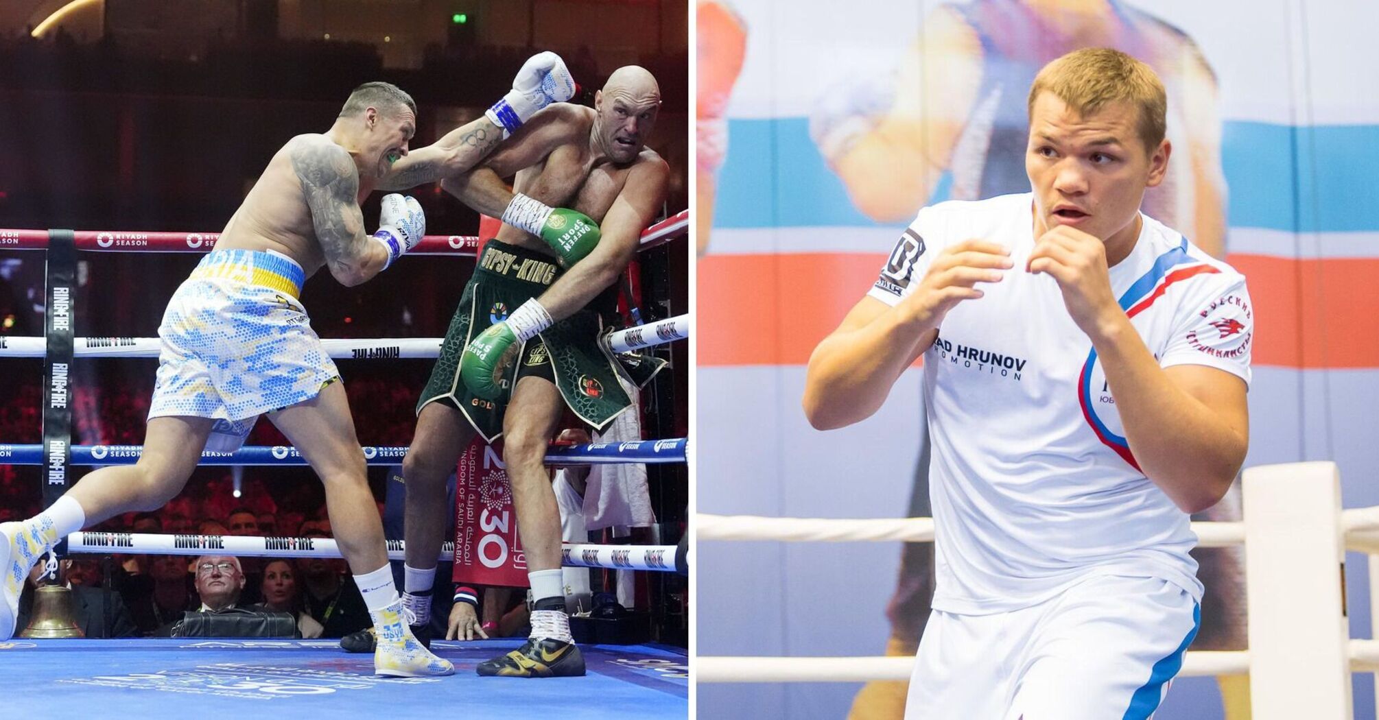 "He's in America now": former world champion from Russia tells a wild story about Usyk's escape from the war in Ukraine before the rematch with Fury