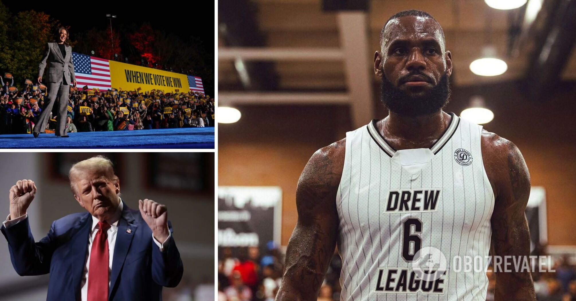 'What are we even talking about?' Basketball legend LeBron James reveals who he will vote for in the US presidential election