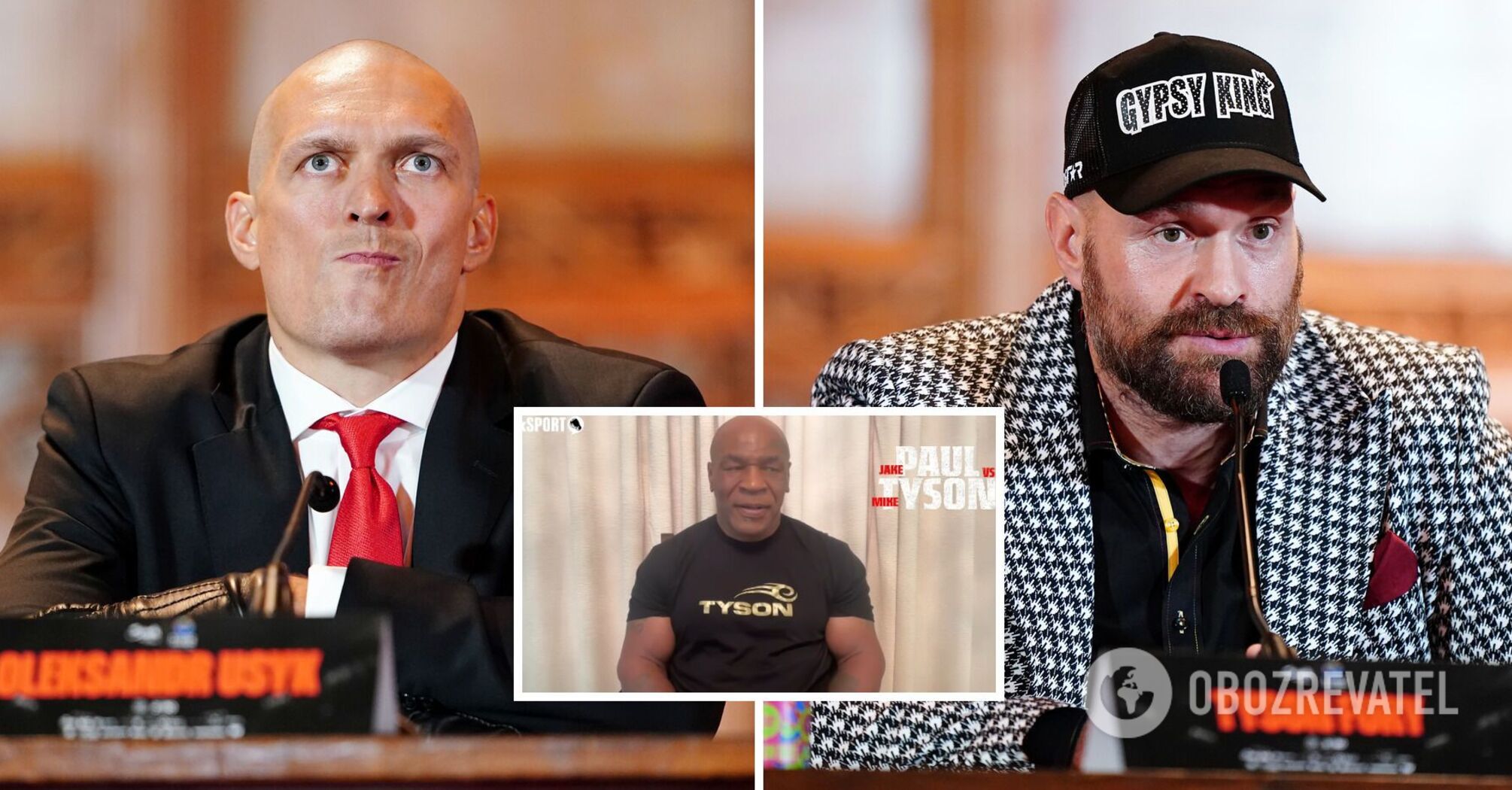 Mike Tyson made a prediction for the Usyk – Fury rematch