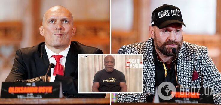 Mike Tyson made a prediction for the Usyk – Fury rematch