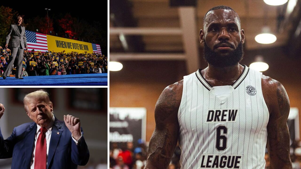 "O czym my w ogóle mówimy?" Legenda koszykówki LeBron James ujawnia, na kogo zagłosuje w wyborach prezydenckich w USA