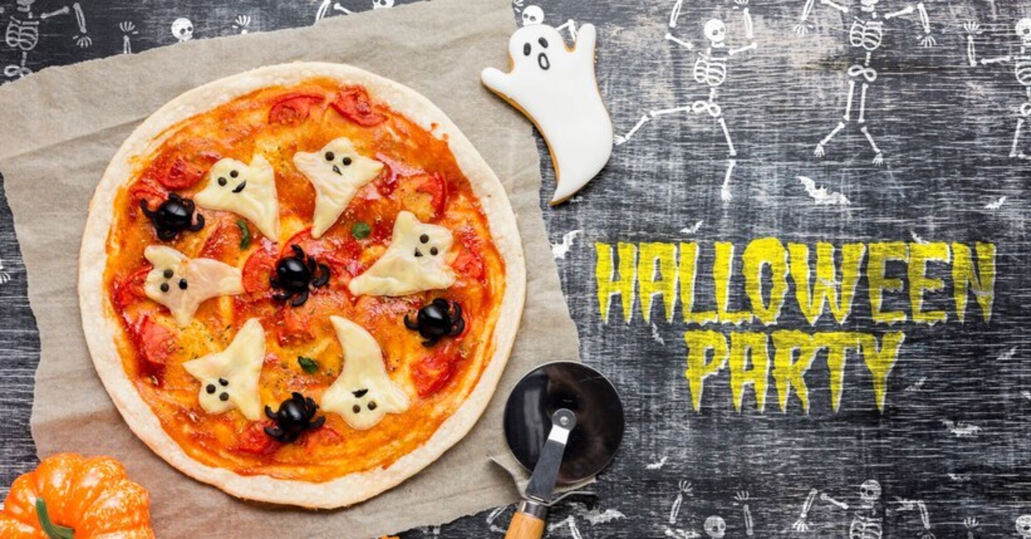 Spooky and delicious: top 3 interesting ideas for Halloween pizza