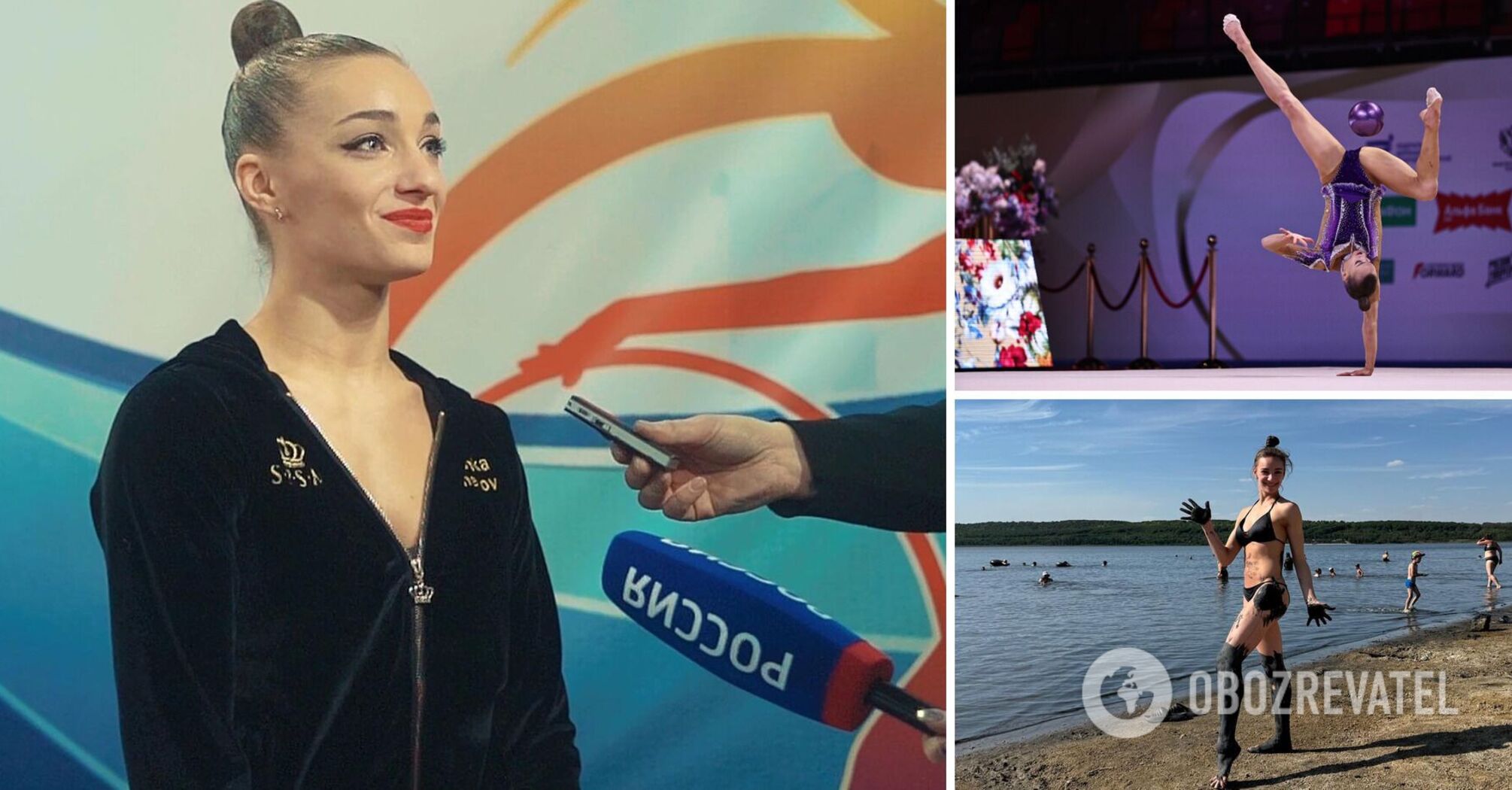 Russian world champion in group rhythmic gymnastics ditches her homeland to perform for another country