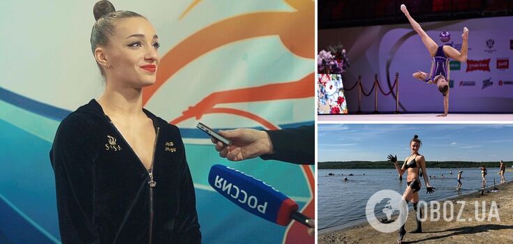 Russian world champion in group rhythmic gymnastics ditches her homeland to perform for another country