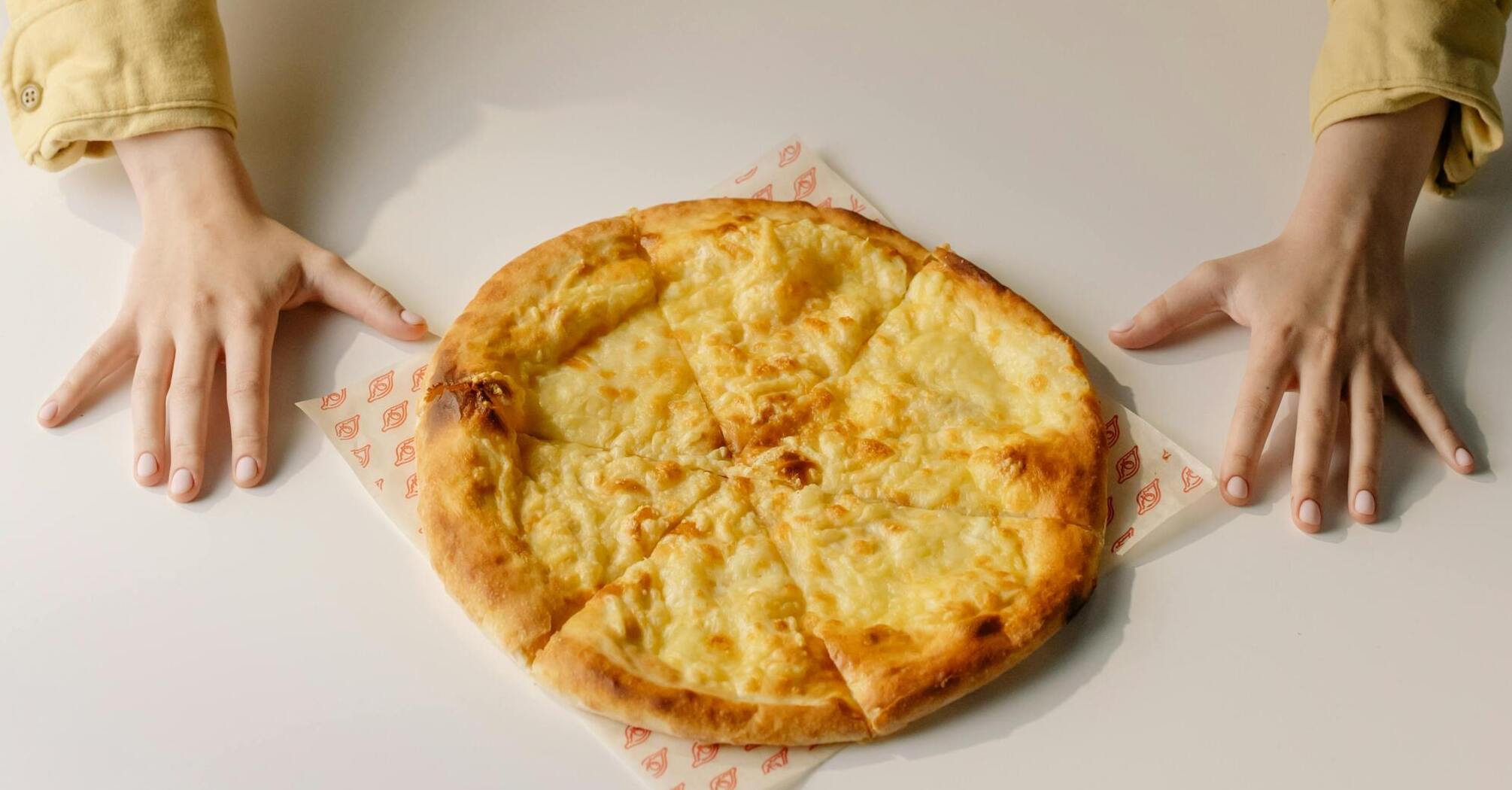 Extremely lazy khachapuri: even a child can prepare it