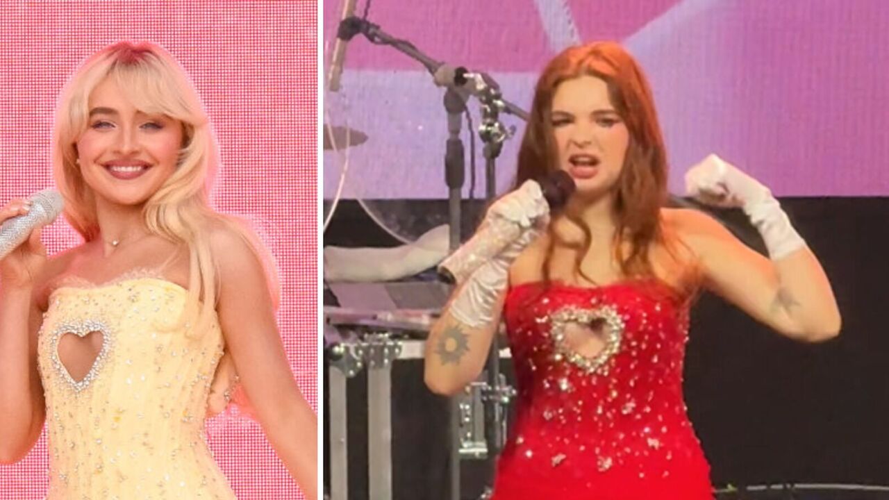 "She stole the idea": Russian singer Alyona Shvets gave a concert in a FROLOV dress, but faced hate. Video