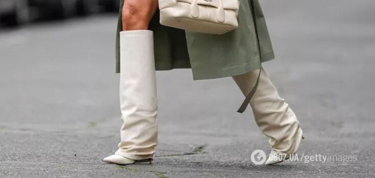 The most fashionable shoes of winter: what to wear with white boots to look stylish