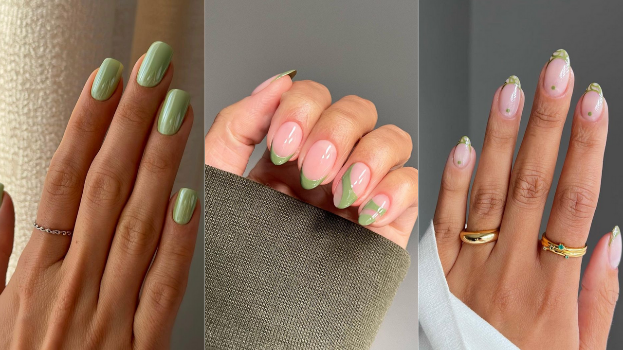 Prymitywny, ale stylowy: najlepsze opcje zielonego manicure, które stały się nieoczekiwanym jesiennym trendem