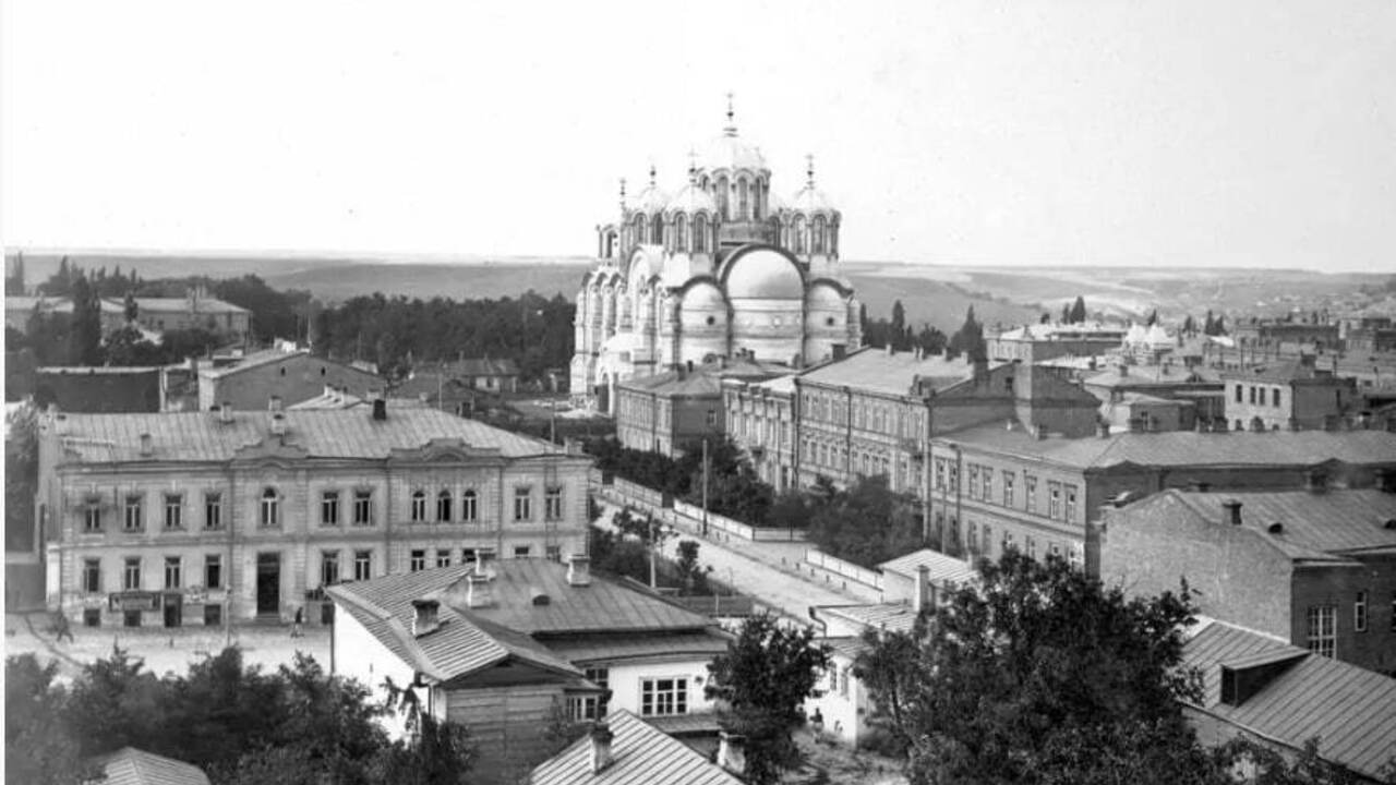 Jak wyglądał sobór św. Wołodymyra prawie 150 lat temu: historyczne zdjęcie Kijowa