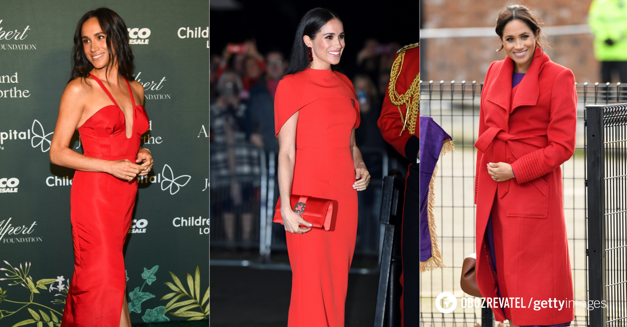 Meghan Markle style The best red looks of the Duchess Photos