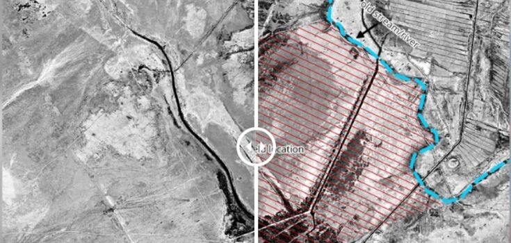 Spy satellite images have led archaeologists to the site of a historic battle in Iraq. Map