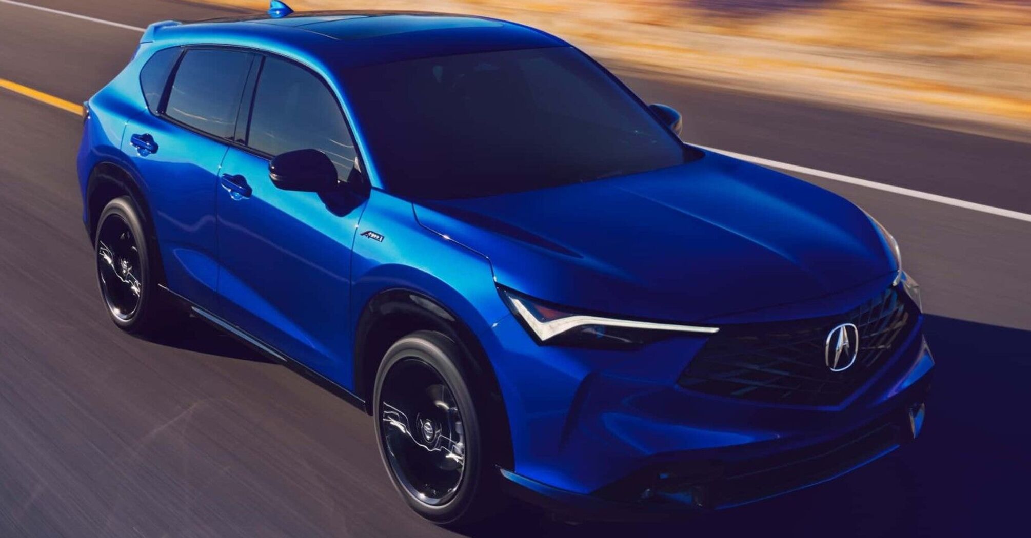 The new Acura ADX 2025 crossover based on the Honda Civic was ...