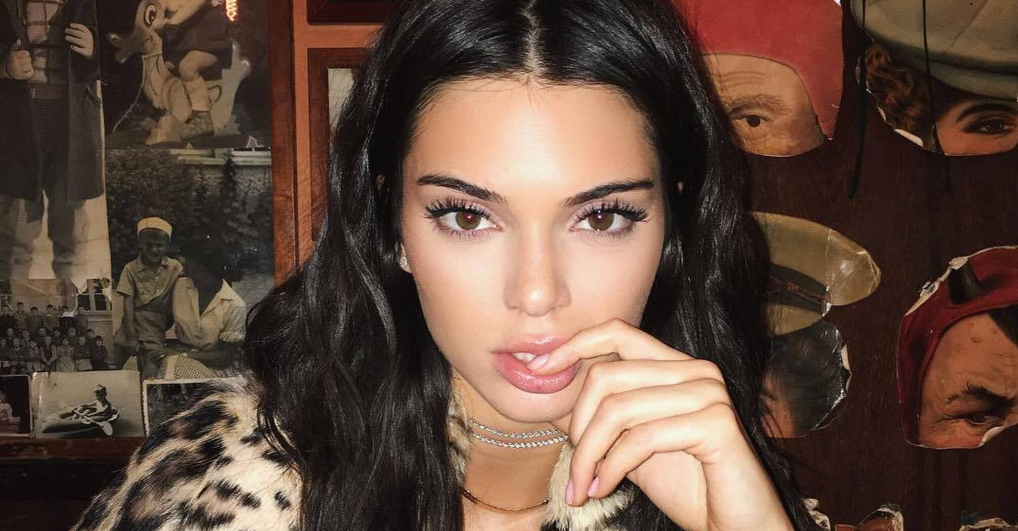 Kendall Jenner ditched her blonde and showed off a new trendy haircut. Photo