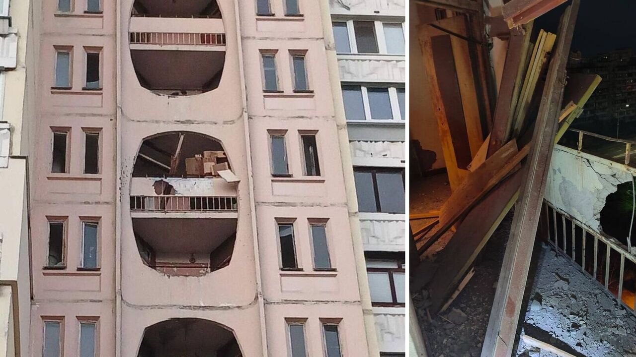 "All the glass started flying, the door was torn out": a Kyiv resident tells about the first minutes after the drone hit a house in Obolon