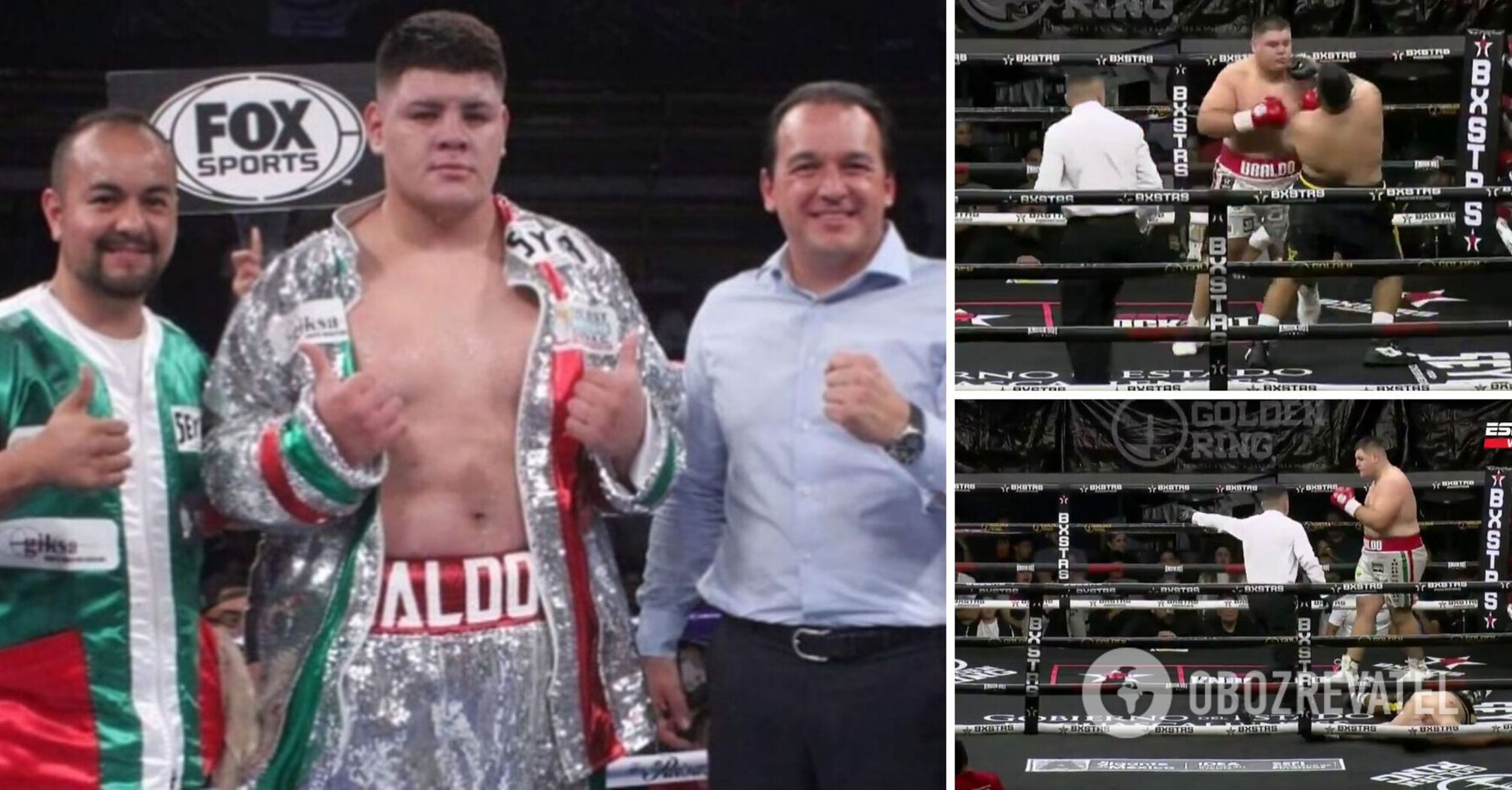 Unbeaten heavyweight sensationally lost by brutal knockout in the 1st round. Video.