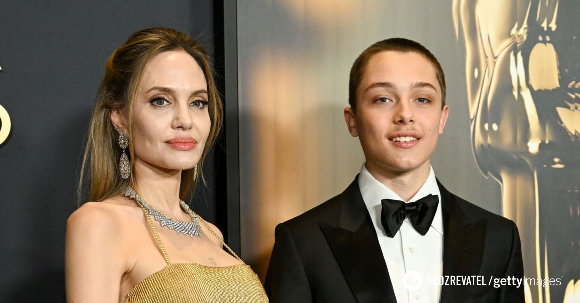 Wygląda jak Brad Pitt w młodości: Angelina Jolie po raz pierwszy od dłuższego czasu wyszła z domu z własnym synem Knoxem. Zdjęcie